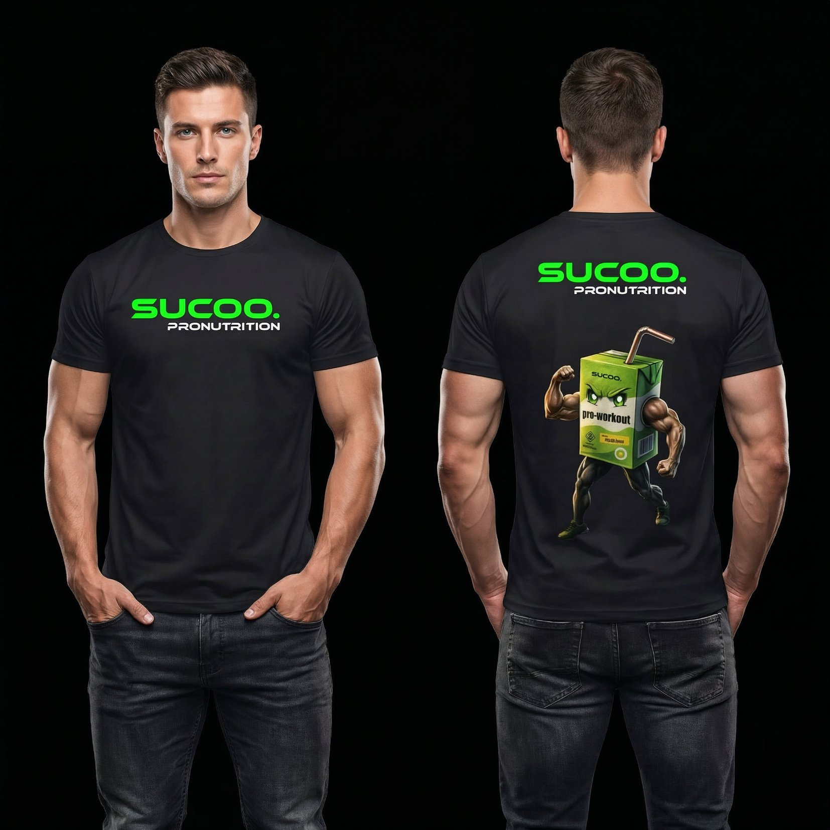 Camiseta SUCOO Pre-Workout – Juice Box