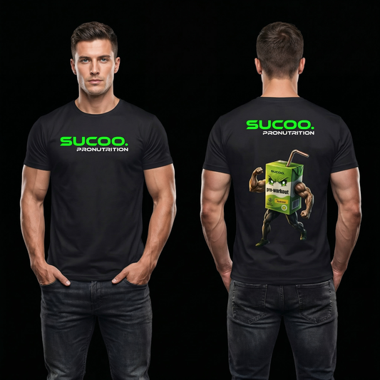 Camiseta SUCOO Pre-Workout – Juice Box